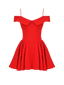 Talia-Off Shoulder Mini