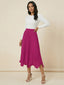 Selia–Flow Pleat Skirt - Vessita