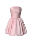 Ray-Strapless Glow Dress