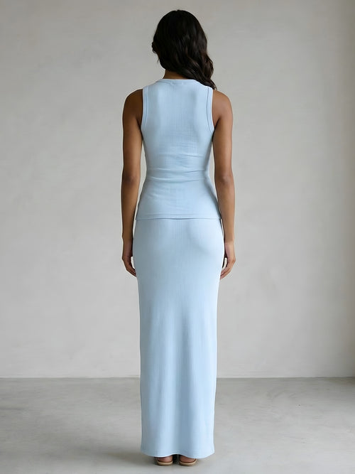 Elara-Cutout Maxi Dress