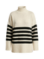 Lora–Striped Cozy Pullover - Vessita