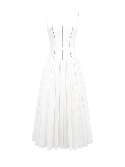 Zeni-Corset Maxi Dress - Vessita
