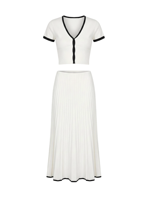 Kiva-Two-Piece Knit Set