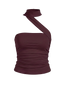 Mia-Asym Halter Top - Vessita