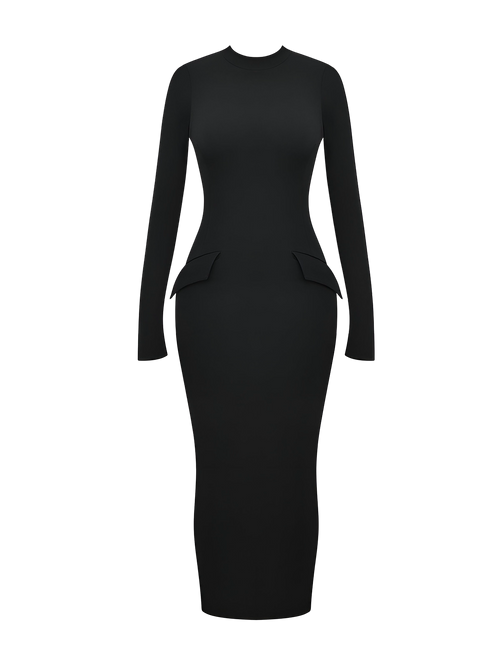 Lia-Sculpt Midi Dress