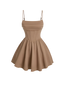 Noura-Corset Mini Dress - Vessita