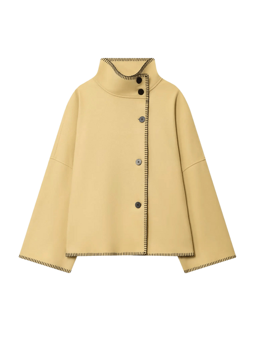 Orla-Modern Snap Coat