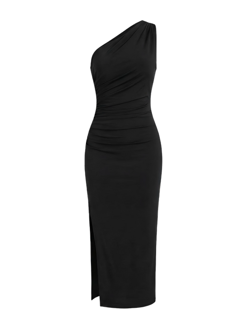 Raya-Side Slit Dress