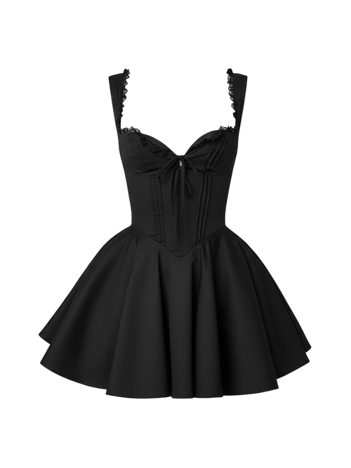 Elsa-Corset Flare Dress