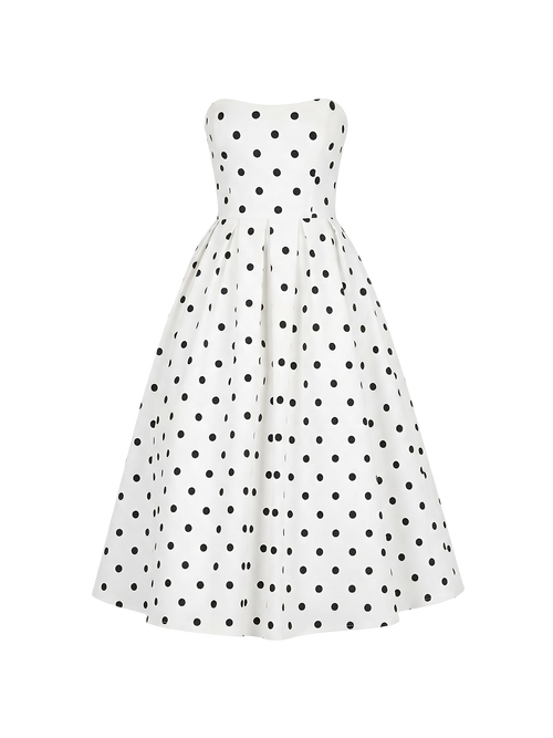 Celine-Vintage Dot Dress