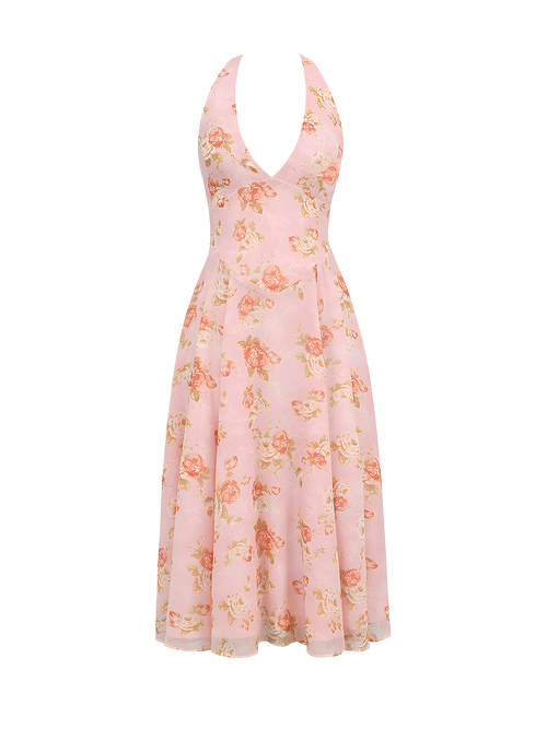 Liah-Halter Midi Dress