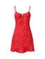 Lily-Tie Front Mini Dress - Vessita
