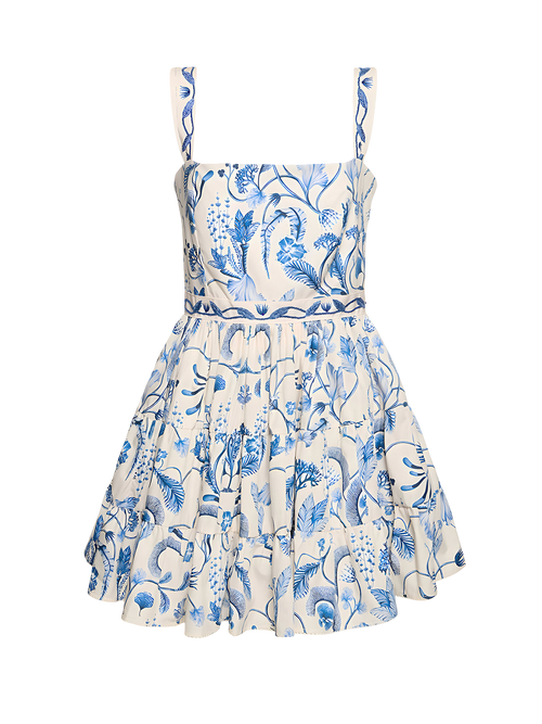 Vera-Ceramic Print Dress