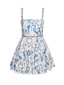 Vera-Ceramic Print Dress
