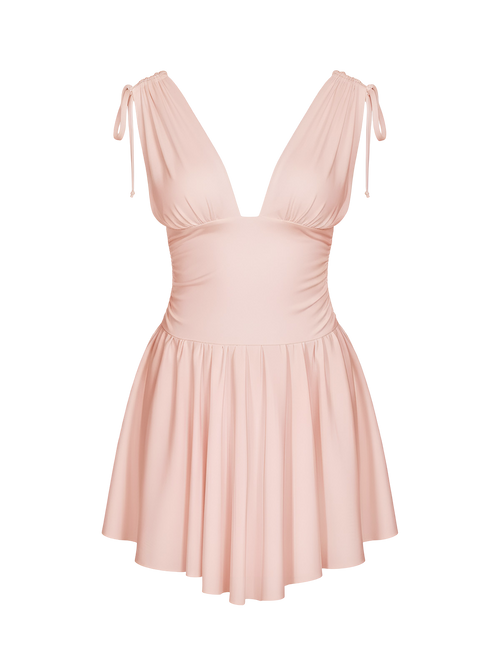Vivian-Elegant Mini Dress