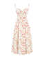 Amelia-Floral Midi Dress