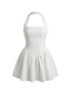 Eli-Halter Mini Dress - Vessita