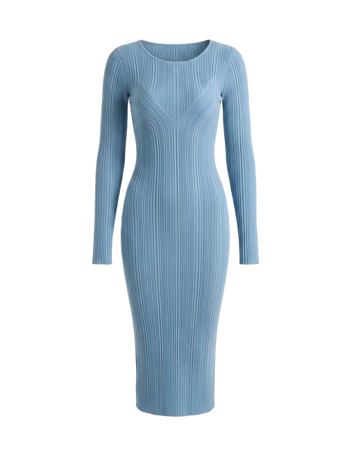 Mara–Sculpt Knit Dress - Vessita