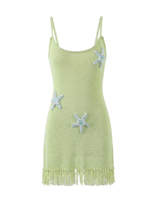 Nerina-Star Knit Dress