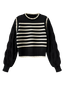 Lila-Stripe Knit