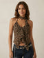 Nina-Leopard Halter - Vessita