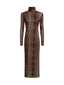 Lira-Leopard Maxi Dress