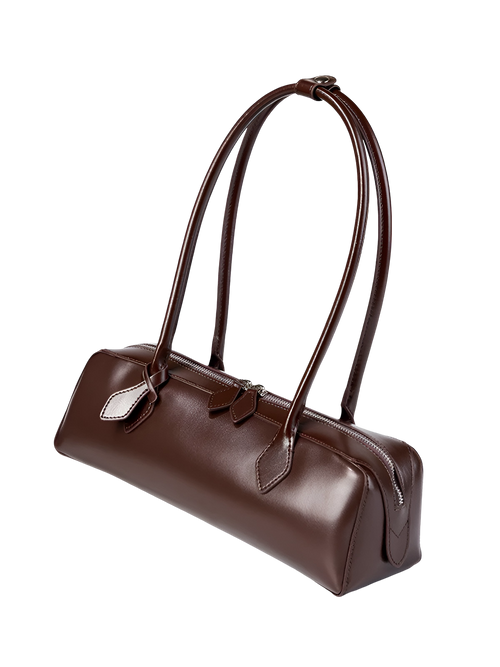Ines-Gloss Barrel Bag