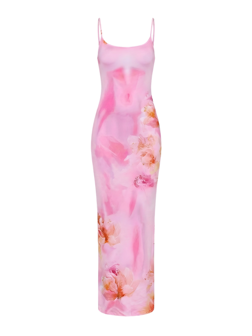 Alora-Pink Bloom Gown