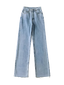 Lina–Classic Wide Denim - Vessita
