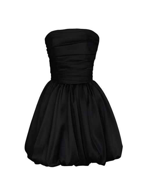 Ray-Strapless Glow Dress