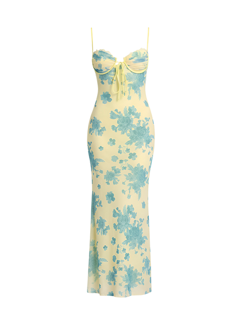 Chiara-Bust Tie Dress
