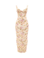 Zara-Ruched Maxi Dress - Vessita