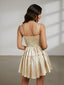 Elena-Satin Corset Dress