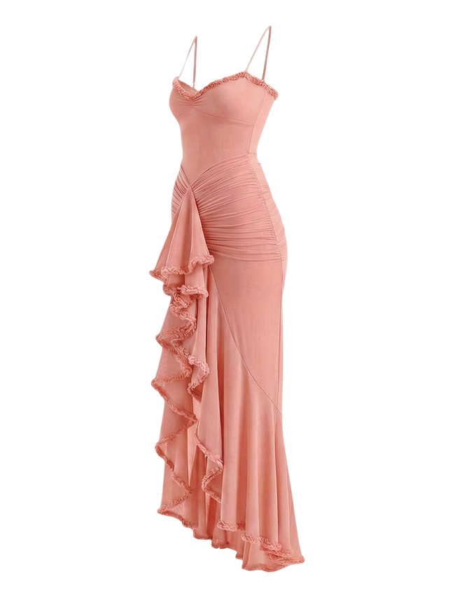 Lilou-Ruffle Maxi Dress