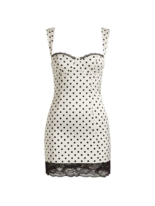 Freya-Satin Buckle Dress