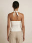 Lila-Pink Halter Top