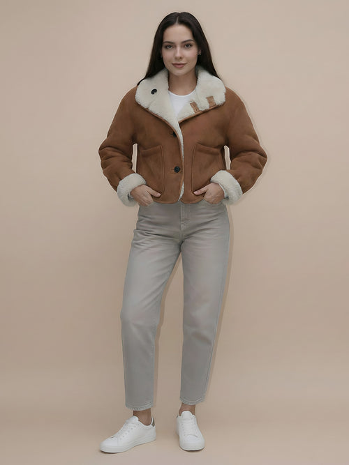 Luna-Shearling Jacket