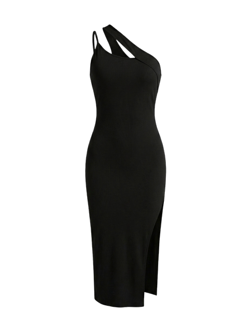 Maia–Sculpt Slit Midi - Vessita