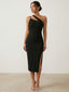 Maia–Sculpt Slit Midi - Vessita