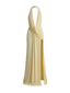 Lia-Lemon Halter Gown - Vessita