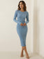 Mara–Sculpt Knit Dress - Vessita