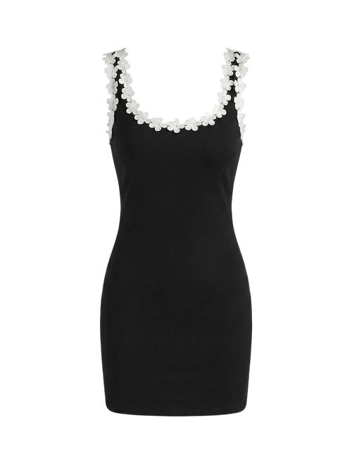 Nivia-Flower Edge Dress