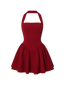 Eli-Halter Mini Dress - Vessita