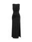 Belle-Draped Maxi Gown