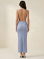 Elina-Floral Slip Maxi