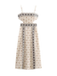Aven-Vintage Print Dress - Vessita