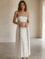 Aven-Vintage Print Dress - Vessita