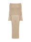 Cleo-Sheer Knit Dress