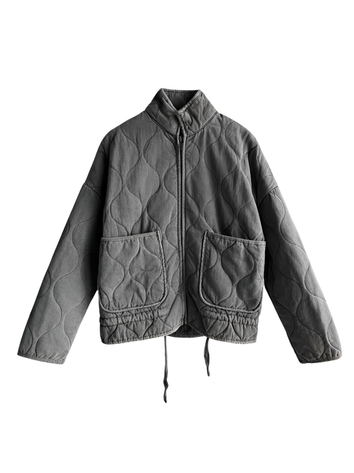 Vina-Quilted Zip Jacket