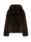 Leni-Faux Fur Cape